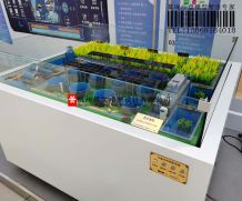 數(shù)字養(yǎng)殖沙盤模型，稻魚共生沙盤模型，數(shù)字漁業(yè)沙盤模型 